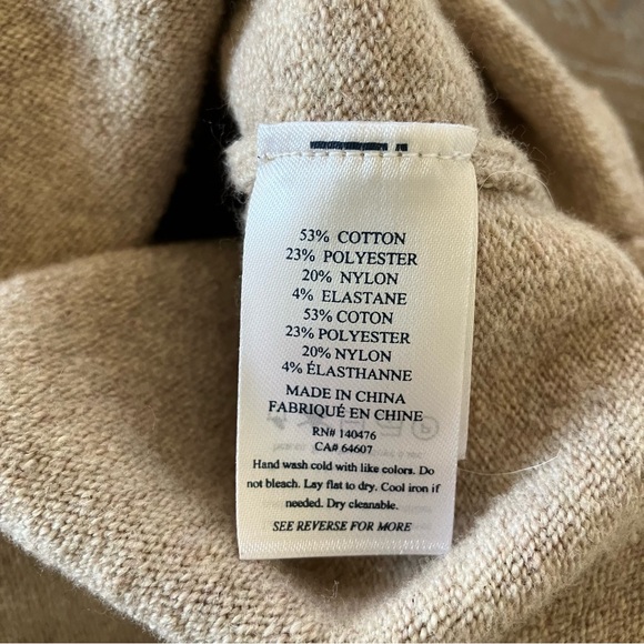 EUC Faherty Jackson Organic Cotton Midi Sweater Dress with Belt (S) - Picture 14 of 14